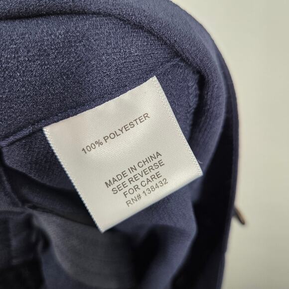 Collectif ModCloth Nautical Sailor Retro High Waisted Wide Leg Stretch SZ XXS - Picture 9 of 10